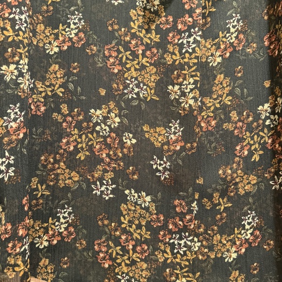 Zara Women’s Printed Long Sleeve Blouse - L - Picture 5 of 8